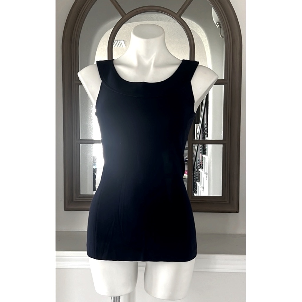 New Ralph Lauren (Black Label) Halter Top, Navy Size 6 New W/O Tag